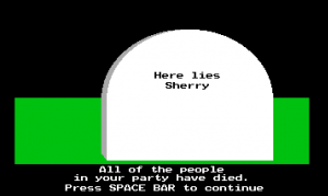 here lies sherry