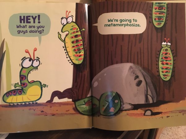 First Page - The Very Impatient Caterpillar